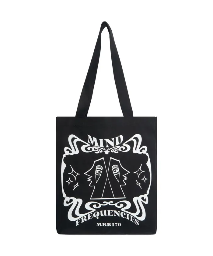 One Teaspoon Bags MIND FREQUENCIES MOBLACK TOTE BAG 8211 Women