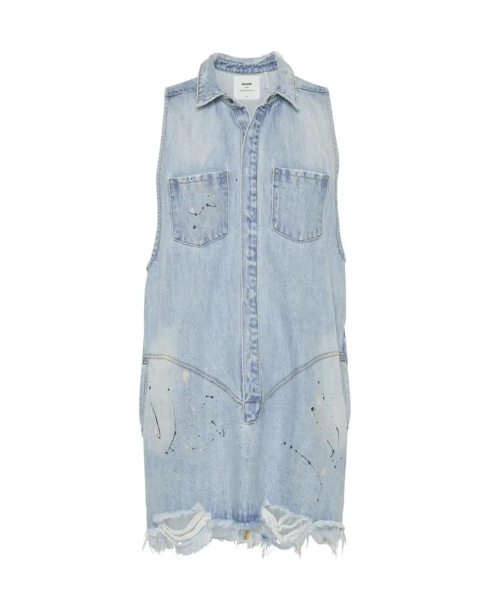 One Teaspoon Denim Dresses BEST BLUE ARTISTE BRAXTON DRESS 8211 Women One Teaspoon Denim Dresses BEST BLUE ARTISTE BRAXTON DRESS 8211 Women