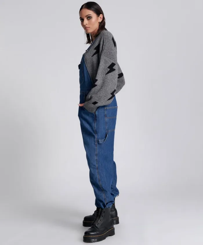 One Teaspoon Denim Jumpsuits BLUE NIGHT STANTON ST OVERSIZED OVERALLS 8211 Women One Teaspoon Denim Jumpsuits BLUE NIGHT STANTON ST OVERSIZED OVERALLS 8211 Women