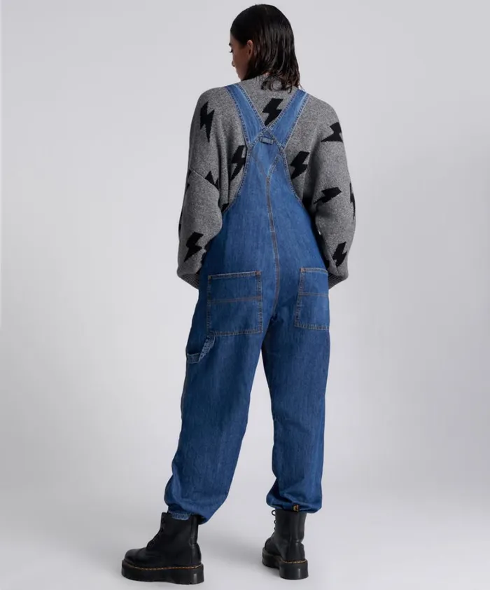 One Teaspoon Denim Jumpsuits BLUE NIGHT STANTON ST OVERSIZED OVERALLS 8211 Women One Teaspoon Denim Jumpsuits BLUE NIGHT STANTON ST OVERSIZED OVERALLS 8211 Women