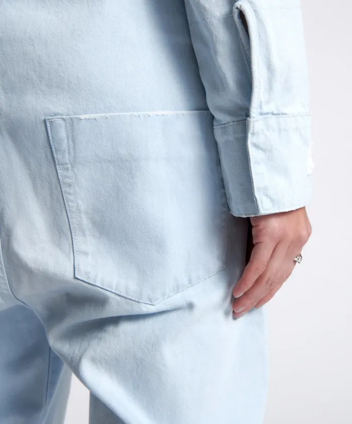 One Teaspoon Denim Jumpsuits CLASSIC CHAMBRAY PARADISE JUMPSUIT 8211 Women One Teaspoon Denim Jumpsuits CLASSIC CHAMBRAY PARADISE JUMPSUIT 8211 Women