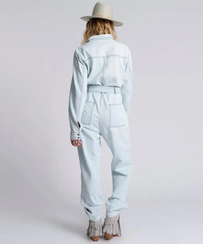 One Teaspoon Denim Jumpsuits LE SURF CLAUDIA OVERALL 8211 Women One Teaspoon Denim Jumpsuits LE SURF CLAUDIA OVERALL 8211 Women