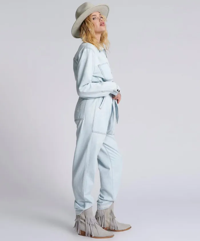 One Teaspoon Denim Jumpsuits LE SURF CLAUDIA OVERALL 8211 Women One Teaspoon Denim Jumpsuits LE SURF CLAUDIA OVERALL 8211 Women