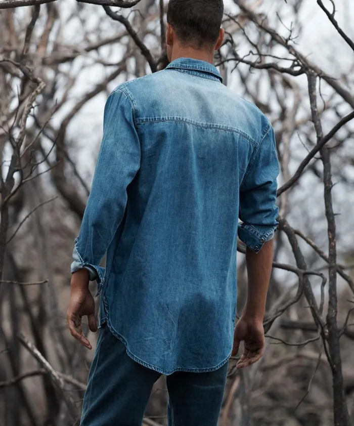 One Teaspoon Denim Shirts RANCH NEW VINTAGE DENIM SHIRT 8211 Women One Teaspoon Denim Shirts RANCH NEW VINTAGE DENIM SHIRT 8211 Women