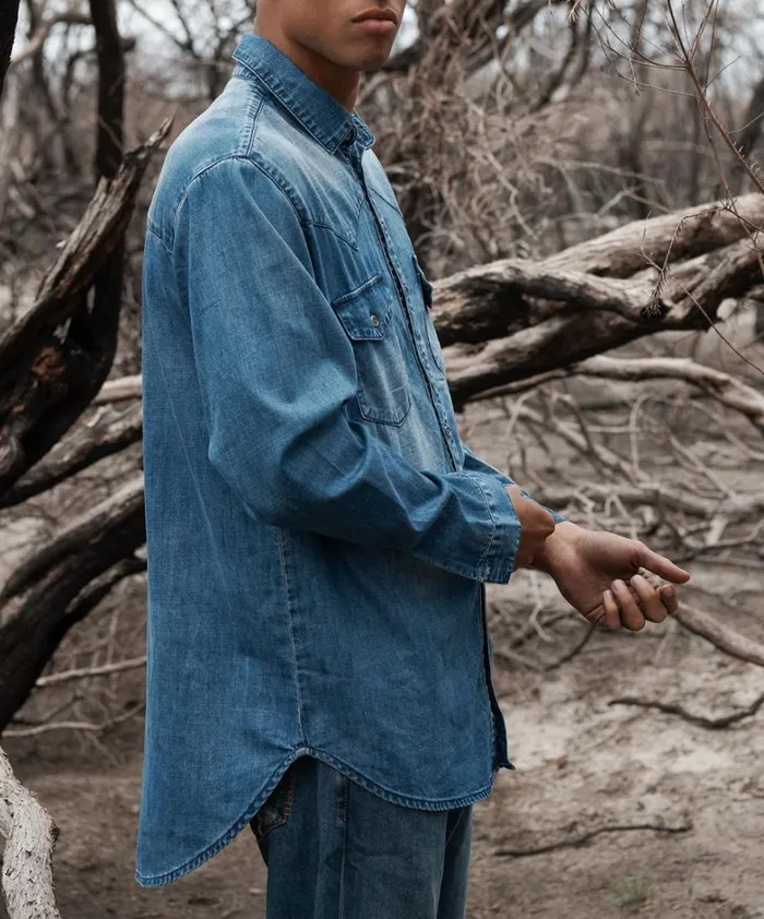 One Teaspoon Denim Shirts RANCH NEW VINTAGE DENIM SHIRT 8211 Women One Teaspoon Denim Shirts RANCH NEW VINTAGE DENIM SHIRT 8211 Women