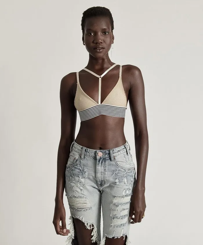 One Teaspoon Intimates CLEOPATRA II BODICE BROWN 8211 Women One Teaspoon Intimates CLEOPATRA II BODICE BROWN 8211 Women
