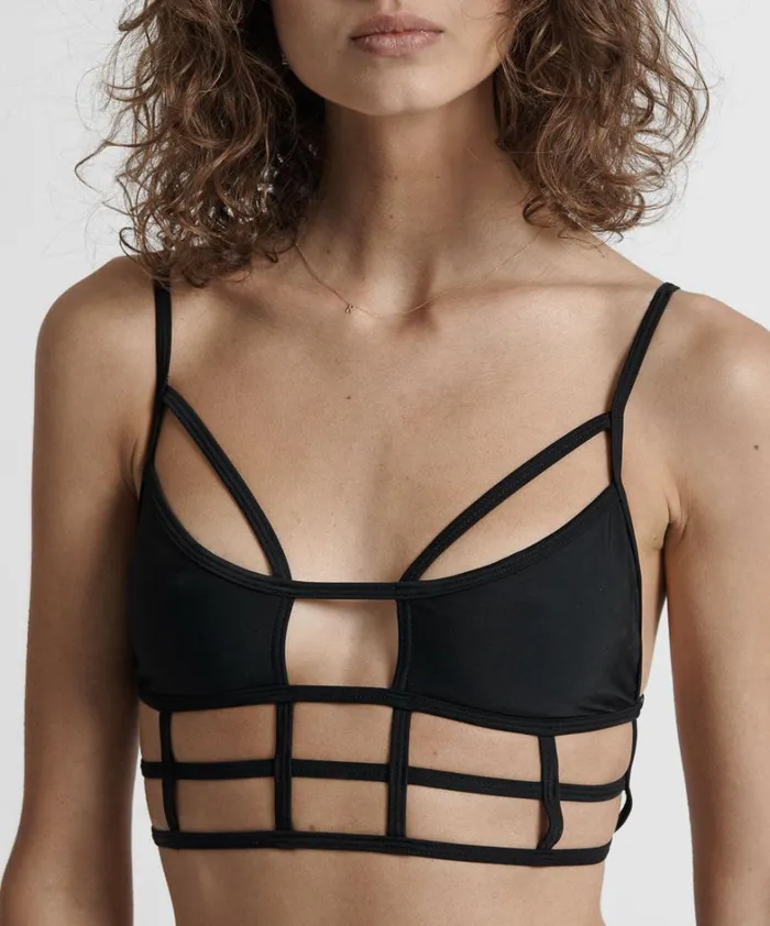 One Teaspoon Intimates LE RITZ BODICE BLACK 8211 Women