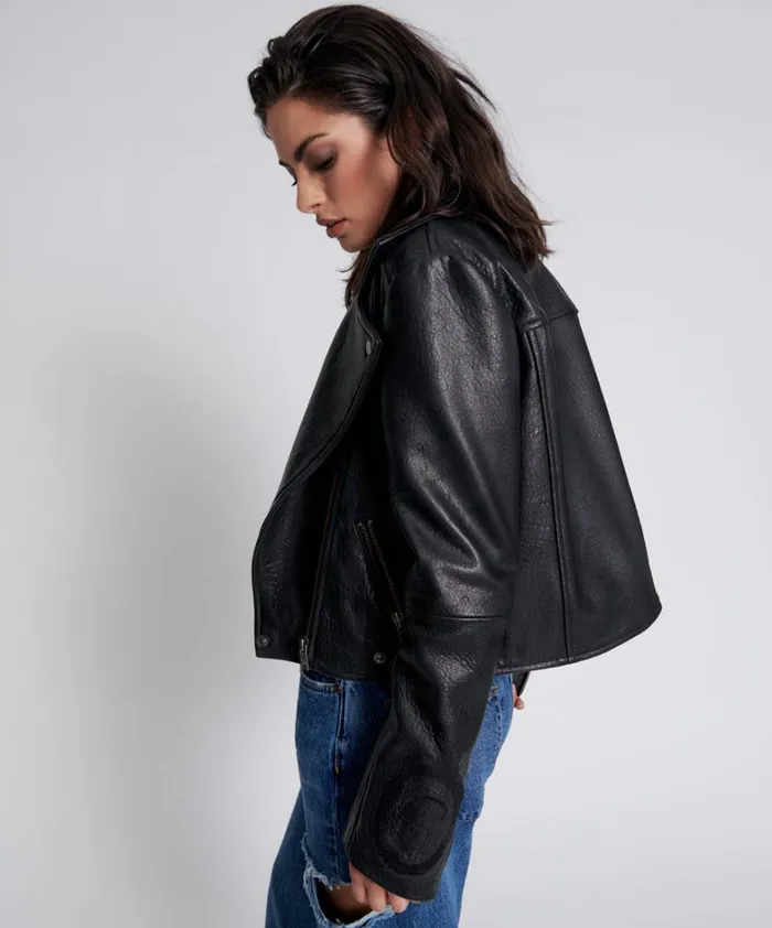 One Teaspoon Jackets GAME OVER CLASSIC LEATHER JACKET 8211 Women One Teaspoon Jackets GAME OVER CLASSIC LEATHER JACKET 8211 Women