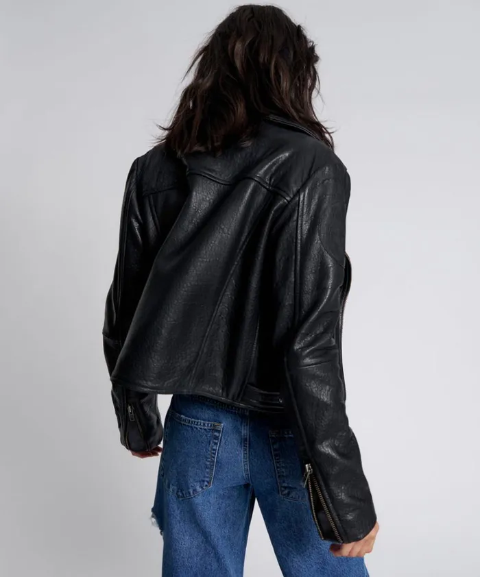 One Teaspoon Jackets GAME OVER CLASSIC LEATHER JACKET 8211 Women One Teaspoon Jackets GAME OVER CLASSIC LEATHER JACKET 8211 Women