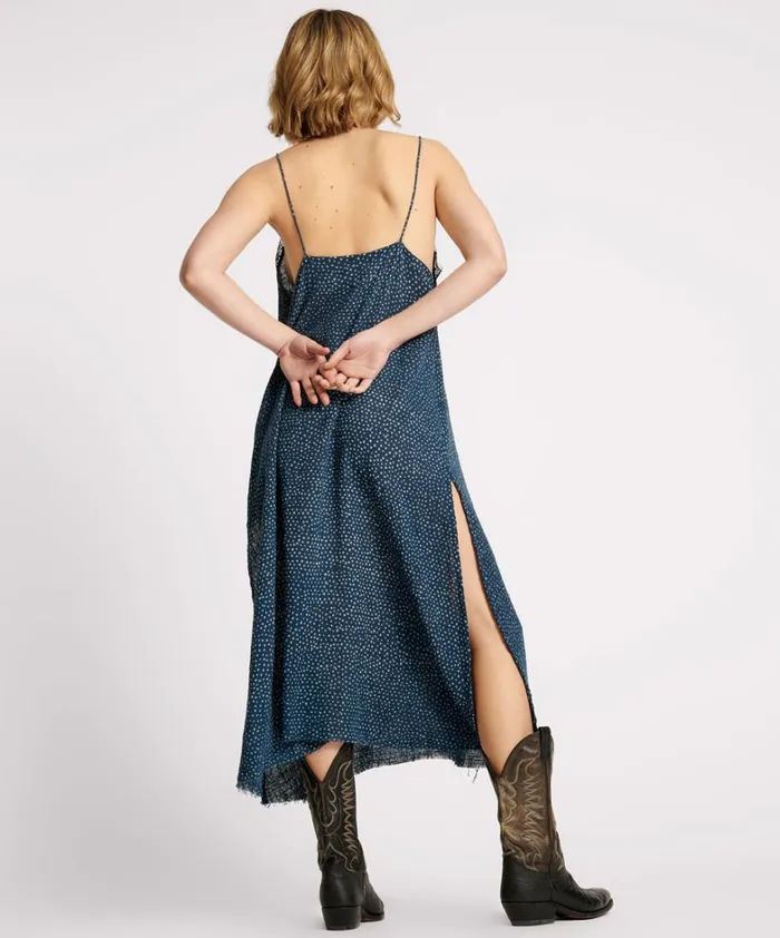 One Teaspoon Midi and Maxi Dresses BATIK SPOT HAND DYED DELIRIOUS MAXI DRESS 8211 Women
