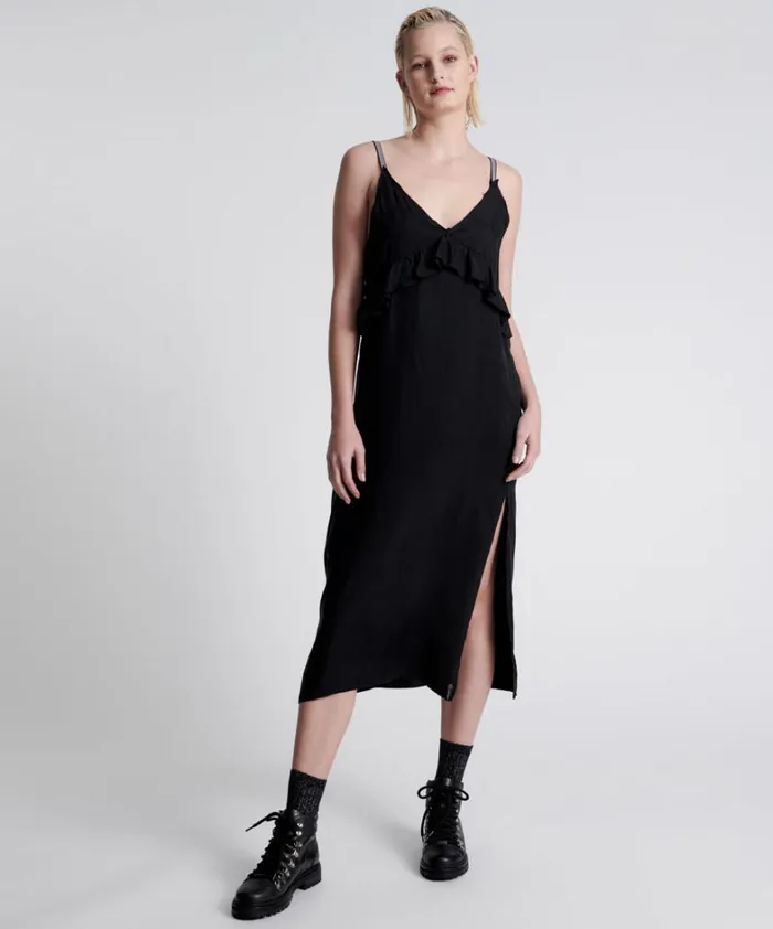 One Teaspoon Midi and Maxi Dresses LUCKY STREAK SLIP DRESS 8211 Women