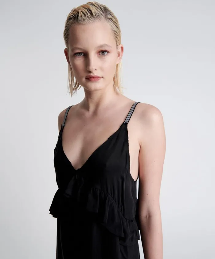 One Teaspoon Midi and Maxi Dresses LUCKY STREAK SLIP DRESS 8211 Women