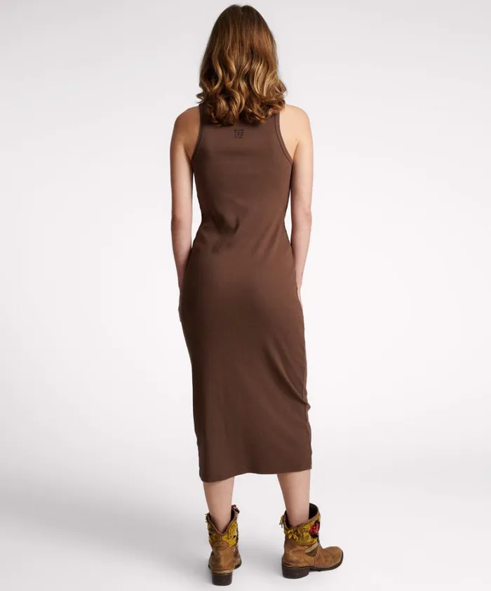 One Teaspoon Midi and Maxi Dresses ONE TEASPOON RIB SINGLET MIDI DRESS 8211 Women