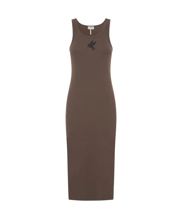 One Teaspoon Midi and Maxi Dresses ONE TEASPOON RIB SINGLET MIDI DRESS 8211 Women