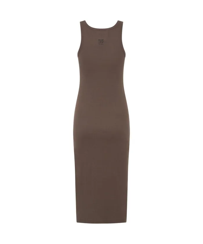 One Teaspoon Midi and Maxi Dresses ONE TEASPOON RIB SINGLET MIDI DRESS 8211 Women