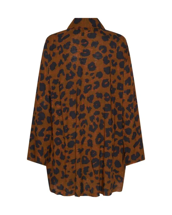 One Teaspoon Mini Dresses ANIMAL ANARCHY TUX TUNIC 8211 Women
