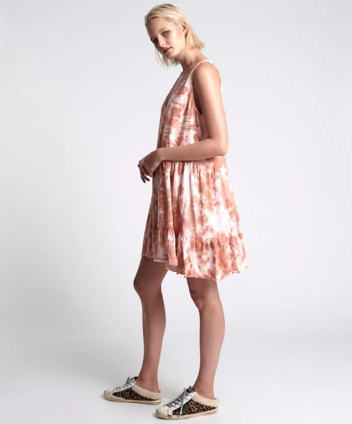 One Teaspoon Mini Dresses GYPSY TIE DYE SMOKE JERSEY DRESS 8211 Women One Teaspoon Mini Dresses GYPSY TIE DYE SMOKE JERSEY DRESS 8211 Women