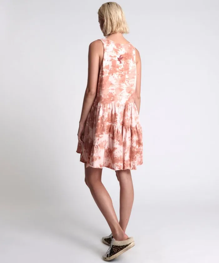 One Teaspoon Mini Dresses GYPSY TIE DYE SMOKE JERSEY DRESS 8211 Women One Teaspoon Mini Dresses GYPSY TIE DYE SMOKE JERSEY DRESS 8211 Women