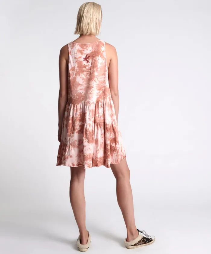 One Teaspoon Mini Dresses GYPSY TIE DYE SMOKE JERSEY DRESS 8211 Women One Teaspoon Mini Dresses GYPSY TIE DYE SMOKE JERSEY DRESS 8211 Women