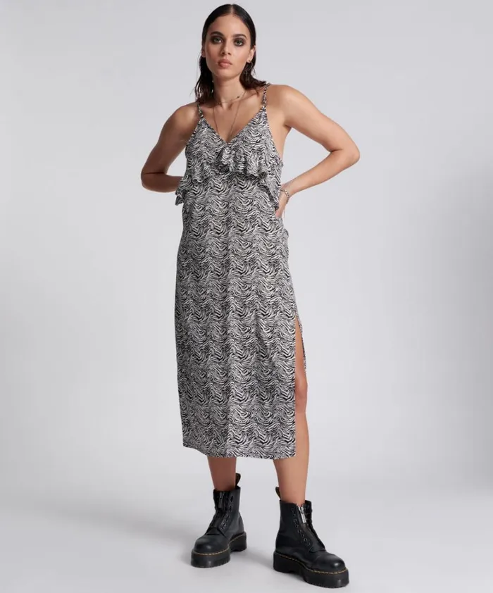 One Teaspoon Mini Dresses INTERFERENCE SLIP DRESS 8211 Women