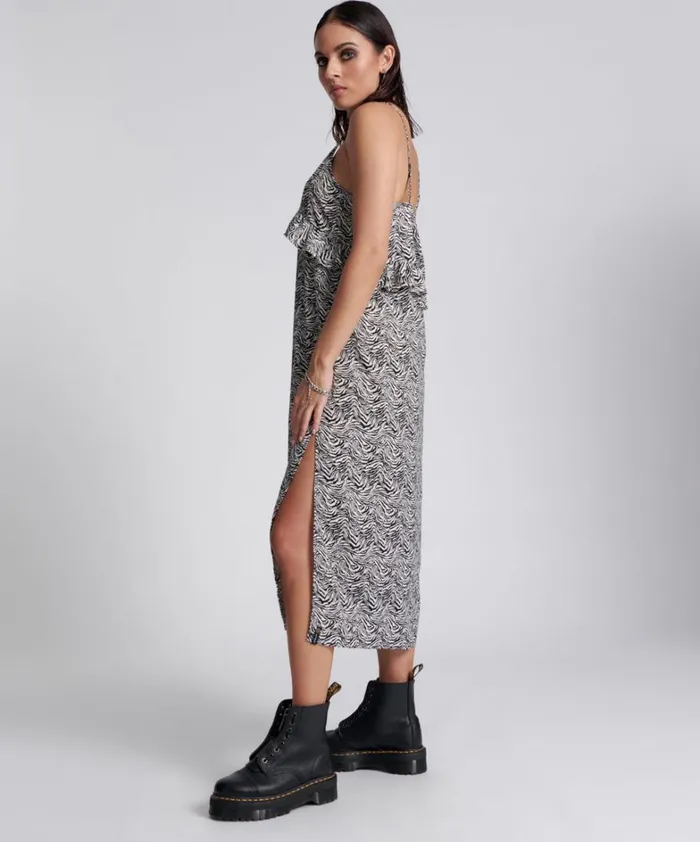 One Teaspoon Mini Dresses INTERFERENCE SLIP DRESS 8211 Women