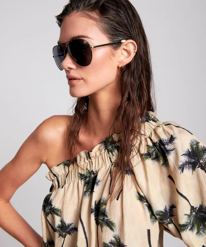 One Teaspoon Mini Dresses SAMOA ISLANDS SUSTAINABLE TENCEL ROAMER DRESS 8211 Women One Teaspoon Mini Dresses SAMOA ISLANDS SUSTAINABLE TENCEL ROAMER DRESS 8211 Women