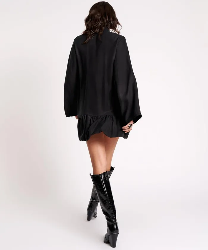 One Teaspoon Mini Dresses SOUL SILENCE DRESS BLACK 8211 Women One Teaspoon Mini Dresses SOUL SILENCE DRESS BLACK 8211 Women