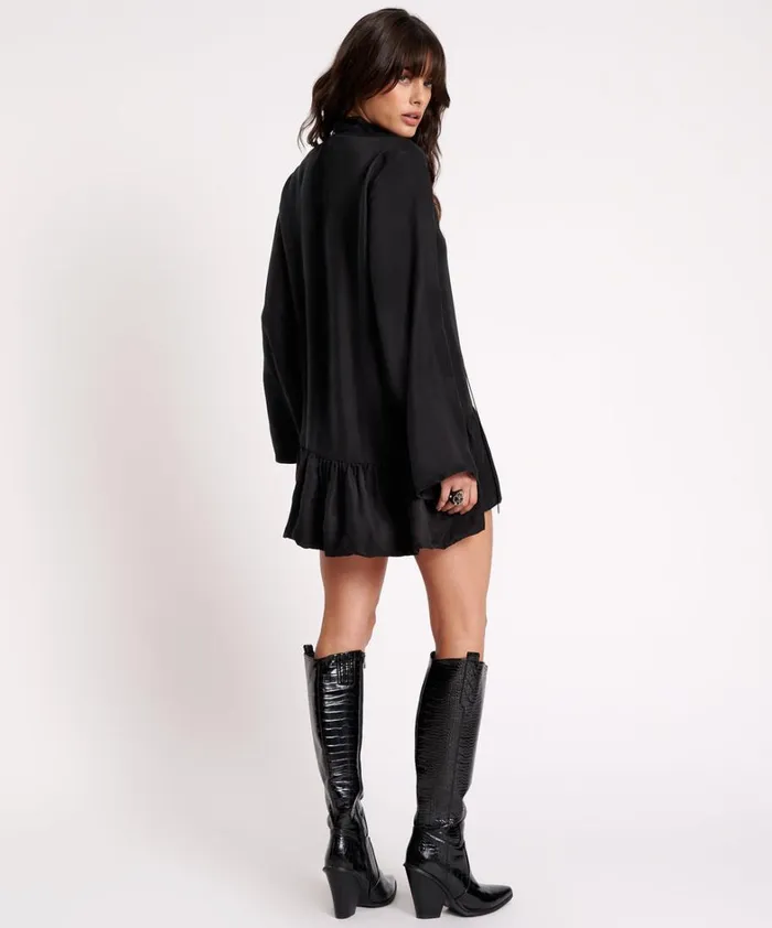 One Teaspoon Mini Dresses SOUL SILENCE DRESS BLACK 8211 Women One Teaspoon Mini Dresses SOUL SILENCE DRESS BLACK 8211 Women