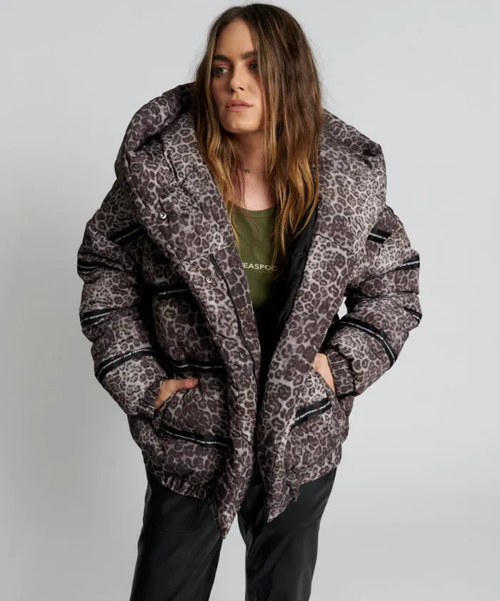 One Teaspoon Puffa Jackets ADDICTED ANIMAL PUFFA JACKET 8211 Women One Teaspoon Puffa Jackets ADDICTED ANIMAL PUFFA JACKET 8211 Women