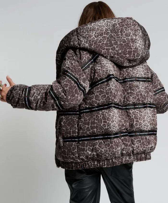 One Teaspoon Puffa Jackets ADDICTED ANIMAL PUFFA JACKET 8211 Women One Teaspoon Puffa Jackets ADDICTED ANIMAL PUFFA JACKET 8211 Women