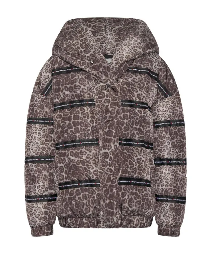 One Teaspoon Puffa Jackets ADDICTED ANIMAL PUFFA JACKET 8211 Women One Teaspoon Puffa Jackets ADDICTED ANIMAL PUFFA JACKET 8211 Women
