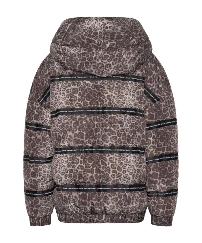 One Teaspoon Puffa Jackets ADDICTED ANIMAL PUFFA JACKET 8211 Women One Teaspoon Puffa Jackets ADDICTED ANIMAL PUFFA JACKET 8211 Women