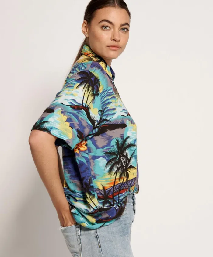 One Teaspoon Shirts HAWAIIAN SHIRT MULTI 8211 Women