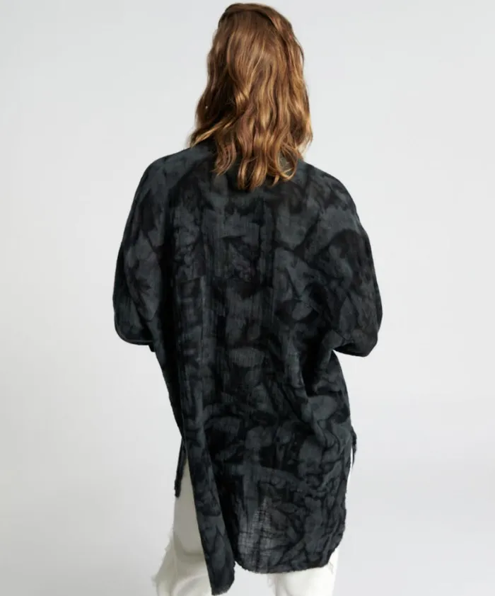One Teaspoon Shirts RESONANCE MUSLIN LONGLINE SHIRT 8211 Women One Teaspoon Shirts RESONANCE MUSLIN LONGLINE SHIRT 8211 Women