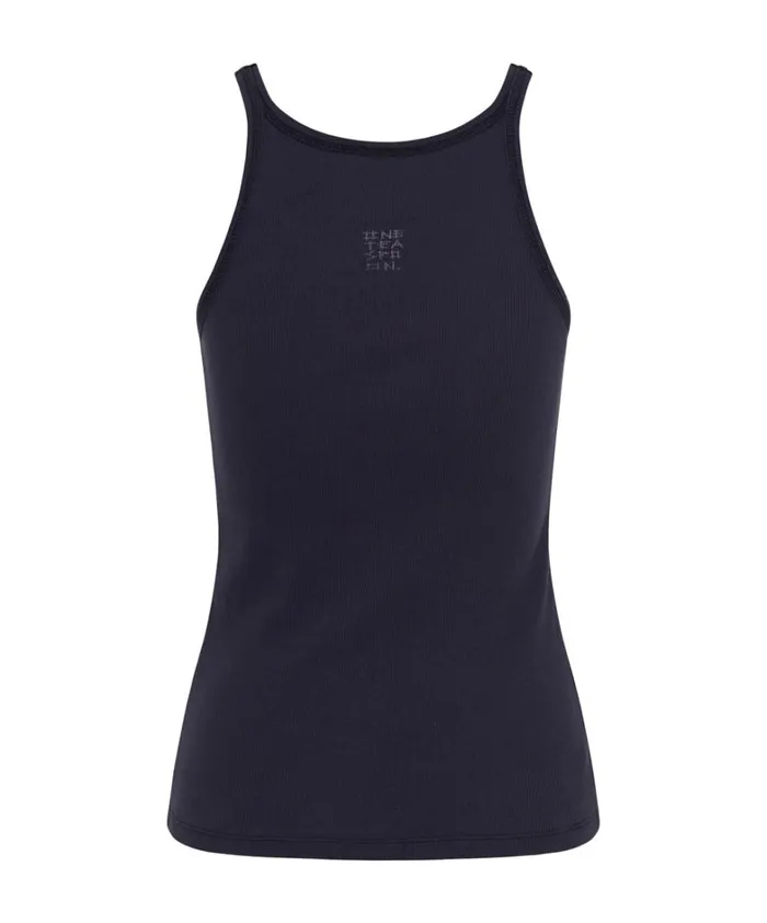 One Teaspoon Tees and Tanks PETROL BOWER BIRD RIBBED TANK TOP 8211 Women One Teaspoon Tees and Tanks PETROL BOWER BIRD RIBBED TANK TOP 8211 Women