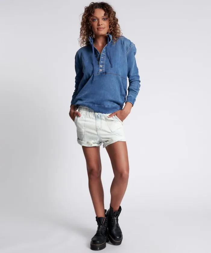 One Teaspoon Tops CAPTAIN HOODIE 8211 Women