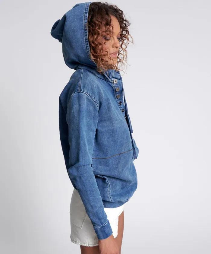 One Teaspoon Tops CAPTAIN HOODIE 8211 Women
