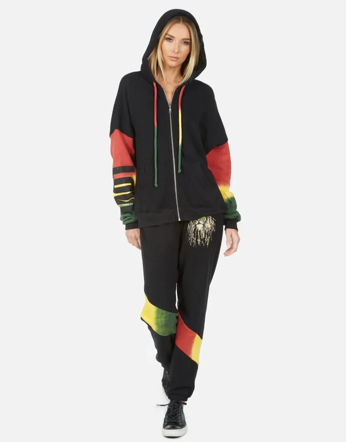 Ophelia Rasta Lion Blackrasta Women039s Lauren Moshi Long Sweatpants