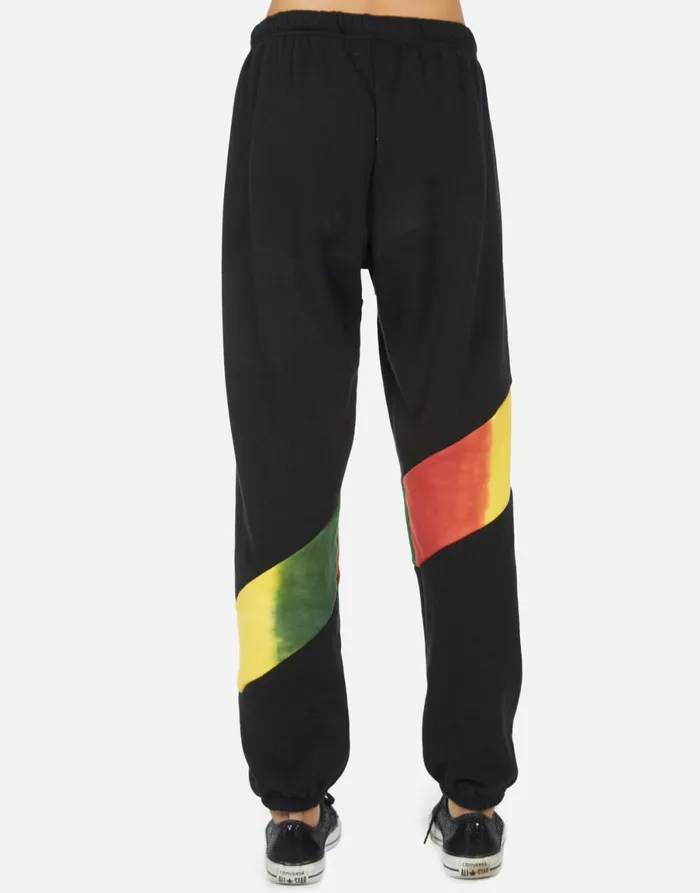 Ophelia Rasta Lion Blackrasta Women039s Lauren Moshi Long Sweatpants