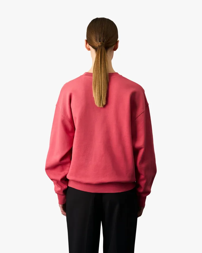Organic Oversized Crew 8211 Limestone Grey Crewneck Sweatshirts Colorfulstandard Women