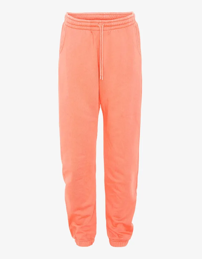 Organic Sweatpants 8211 Bright Coral Sweatpants Colorfulstandard Women