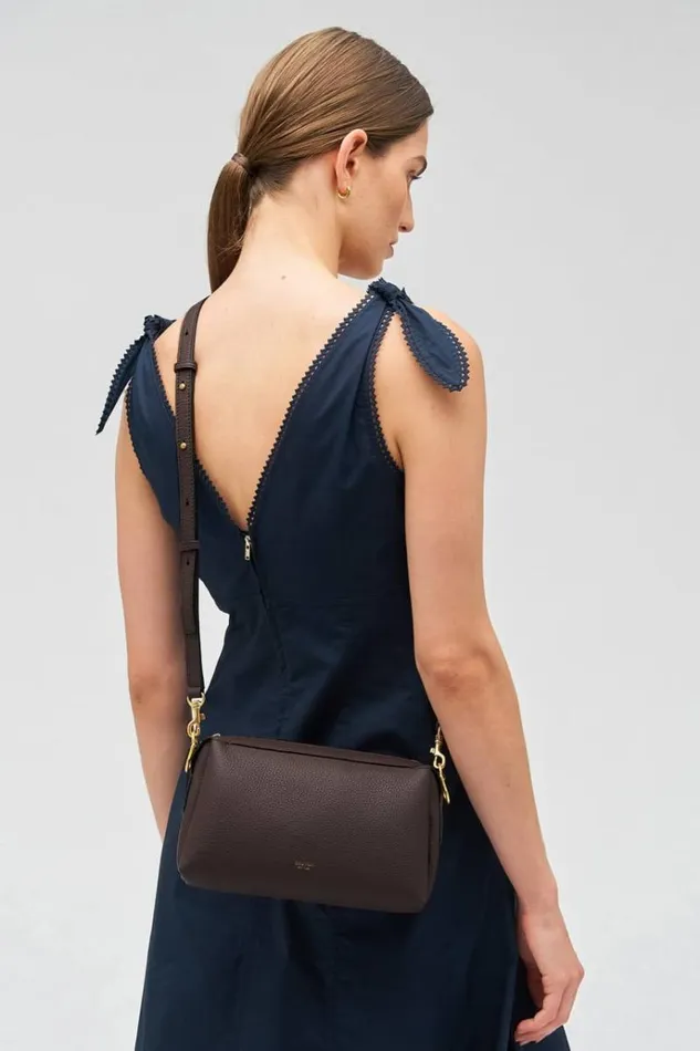 Oroton Crossbody Women Alice Crossbody Bear Brown