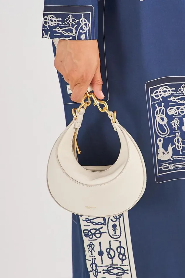 Oroton Crossbody Women Florence Small Shoulder Bag Clotted Cream