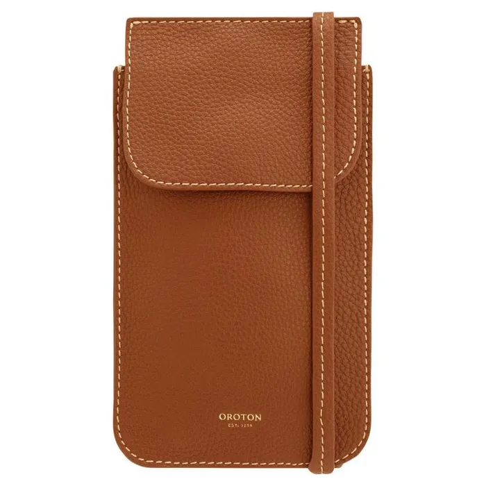 Oroton Crossbody Women Margot Phone Crossbody Whiskey