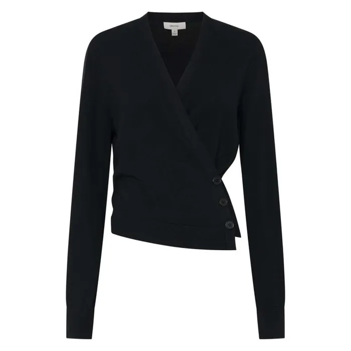 Oroton Knitwear Women Wrap Cardigan Black