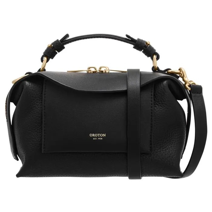 Oroton Mini Bags Women Mica Mini Bowler Black