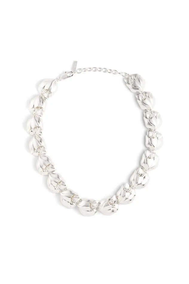 Oroton Necklaces Jewellery Tulip Necklace Silver