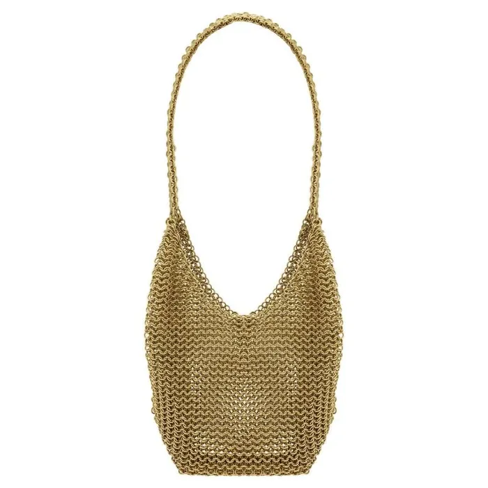 Oroton Shoulder Women Edie Bag Worn Gold Worn Gold