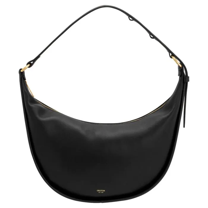 Oroton Shoulder Women Penny Hobo Black
