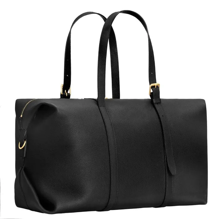 Oroton Travel Women Margot Weekender Black